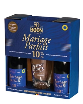 Brouwerij Boon Mariage Parfait Golden Anniversary Edition Giftbox 2 x 375 ml 10%